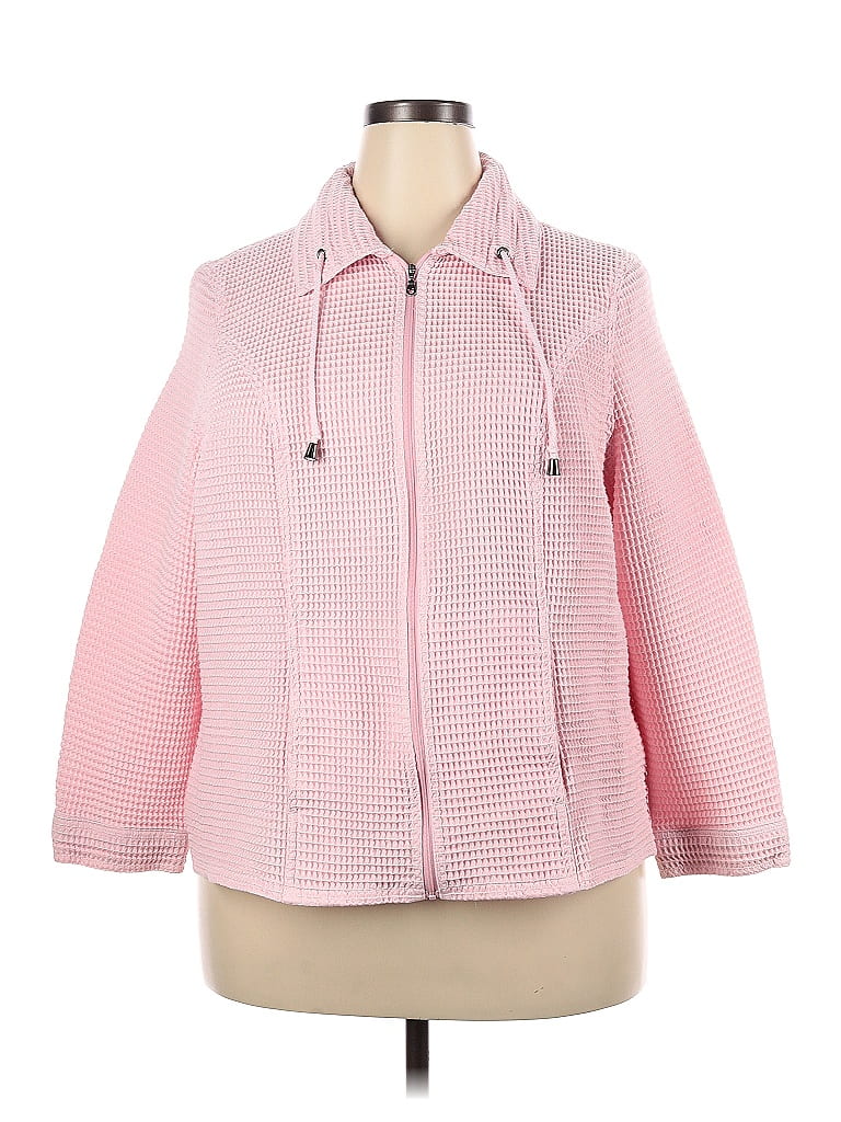Cj Banks Pink Jacket Size 2X (Plus) 68 off ThredUp