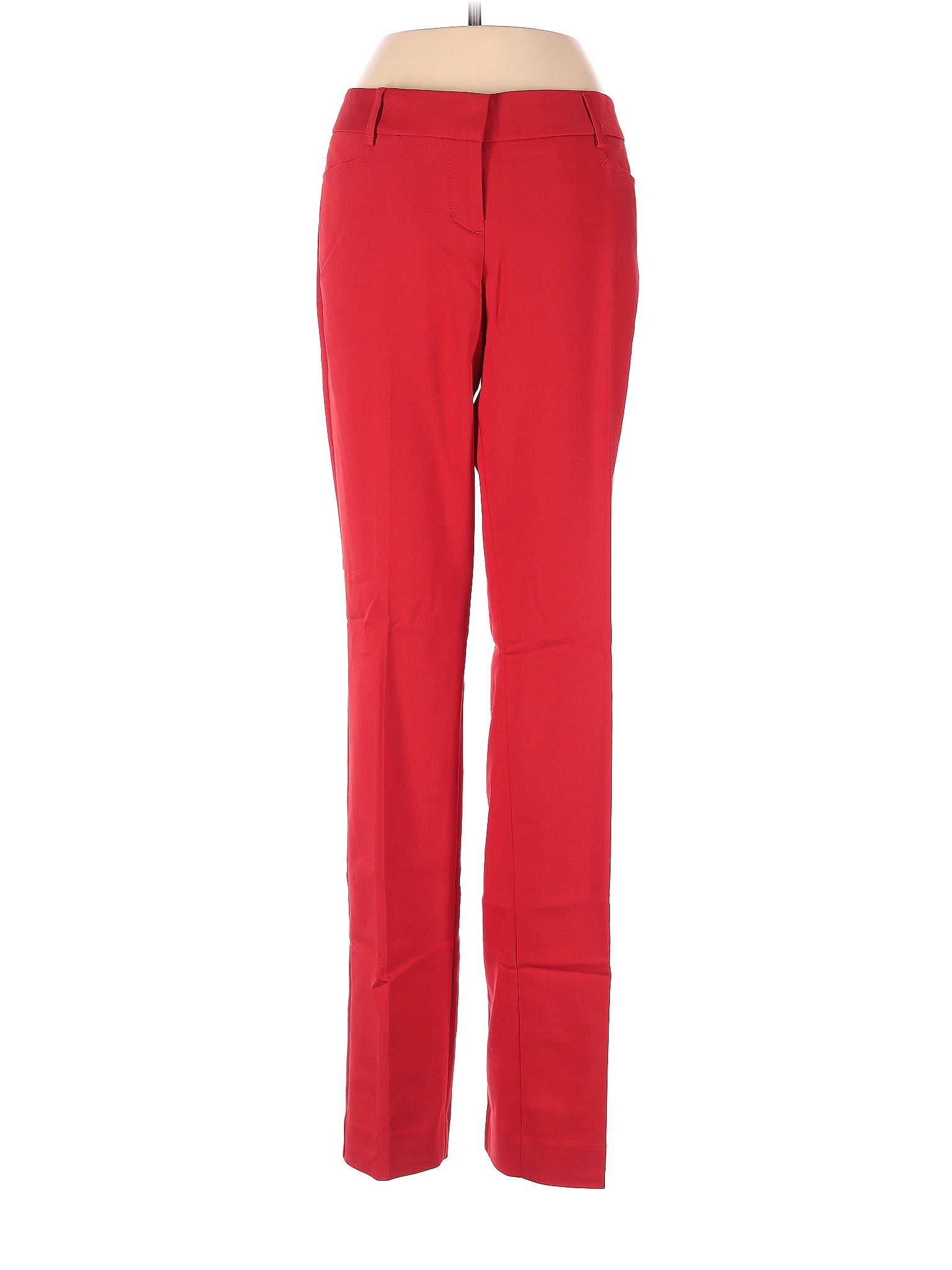 Express Solid Red Dress Pants Size 2 67 off ThredUp