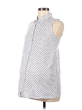 Inspire Maternity Sleeveless Button-Down Shirt (view 1)