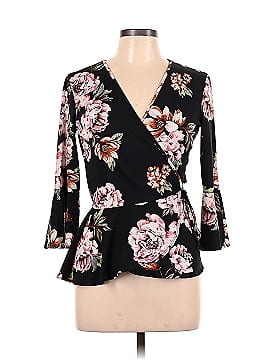 Iz Byer Long Sleeve Blouse (view 1)