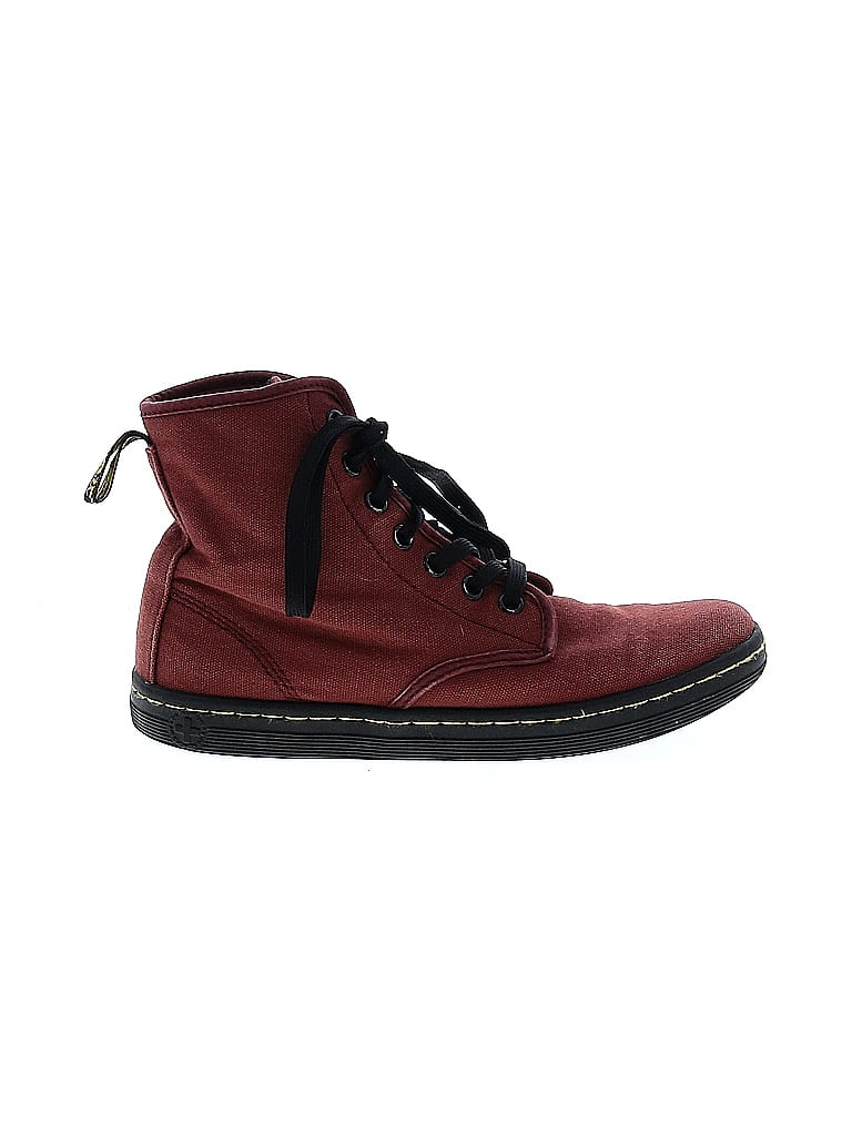 Dr. Martens Solid Maroon Burgundy Sneakers Size 5 - photo 1