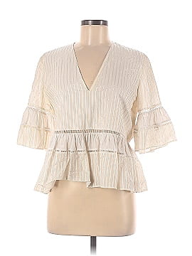 Jonathan Simkhai 3/4 Sleeve Blouse (view 1)