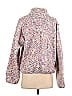 OFFLINE by Aerie 100% Polyester Floral Marled Floral Motif Paisley Tweed Pink Jacket Size S - photo 2