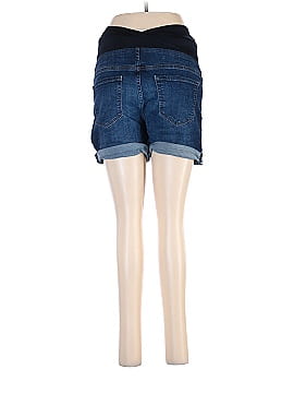 Isabel Maternity Denim Shorts (view 2)