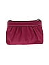 Coach Factory 100% Leather Solid Burgundy Leather Wristlet One Size - photo 2