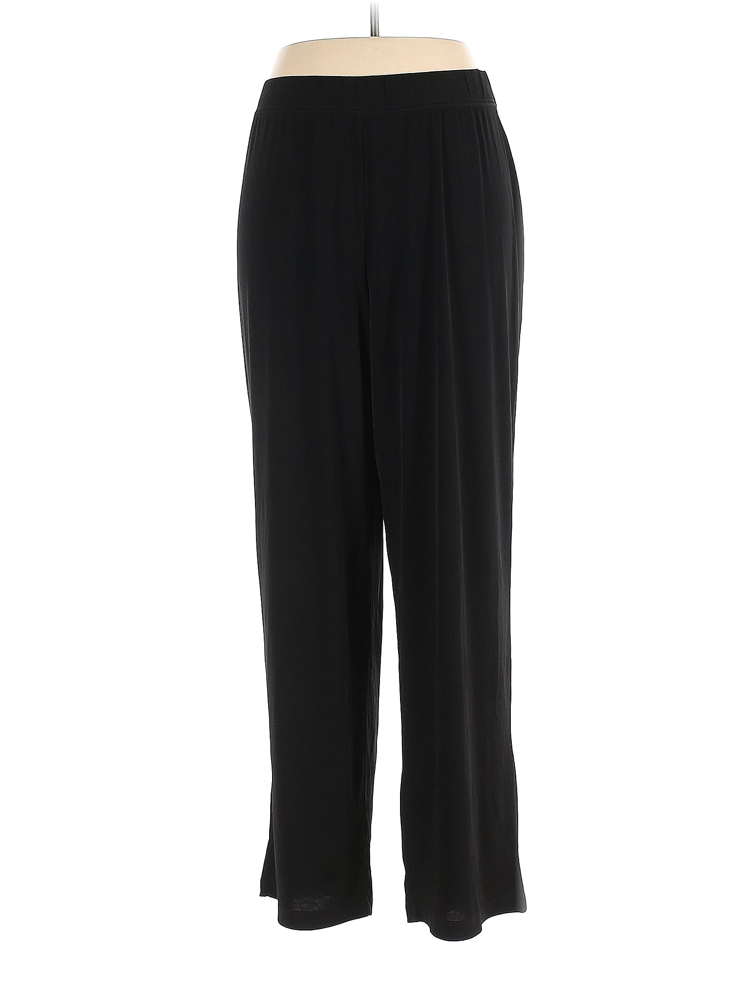Susan Graver Black Casual Pants Size XL - 65% off | thredUP