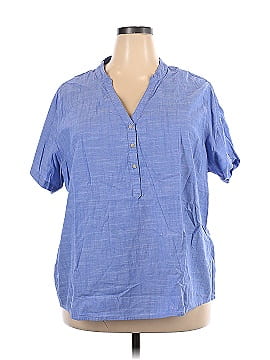 Riders by Lee Short Sleeve Button-Down Shirt (view 1)