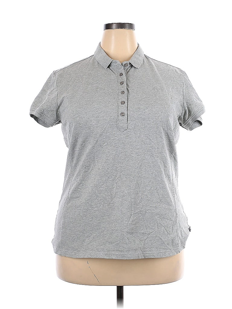 Ariat Gray Short Sleeve Polo Size XXL - photo 1