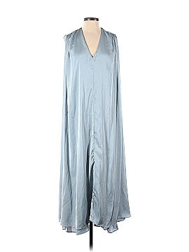 Tome Collective Blue Pleated Midi Dress (view 1)