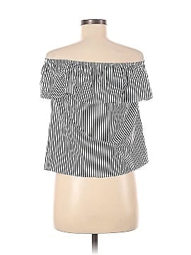 White House Black Market Outlet Short Sleeve Blouse (view 2)