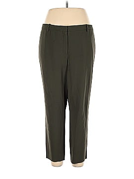 Theory Classic Green Tailored Trousers (view 1)