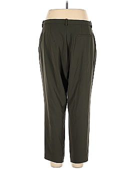 Theory Classic Green Tailored Trousers (view 2)