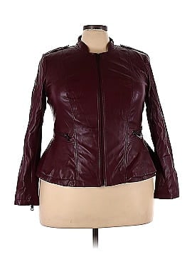 G.I.L.I. Faux Leather Jacket (view 1)