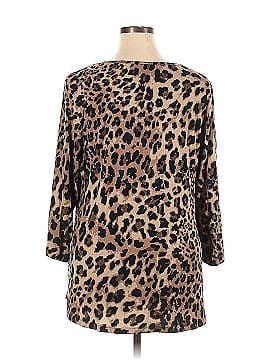 JM Collection Long Sleeve Blouse (view 2)