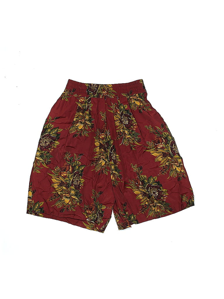Bonnie & Norma 100% Rayon Burgundy Shorts Size 8 - 47% off | thredUP