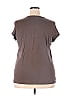 Life Is Good 100% Cotton Graphic Solid Brown Short Sleeve T-Shirt Size XXL - photo 2