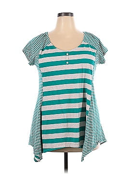 Lane Bryant Outlet Short Sleeve Top (view 1)