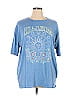Billabong 100% Cotton Graphic Blue Short Sleeve T-Shirt Size XL - photo 1