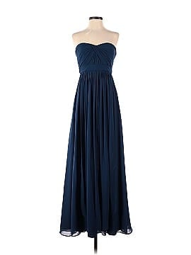 Jenny Yoo Collection Navy Aidan Gown (view 1)