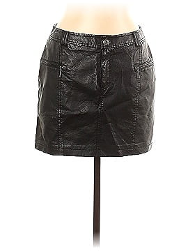 Neu Look Faux Leather Skirt (view 1)