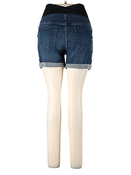 Isabel Maternity Denim Shorts (view 2)