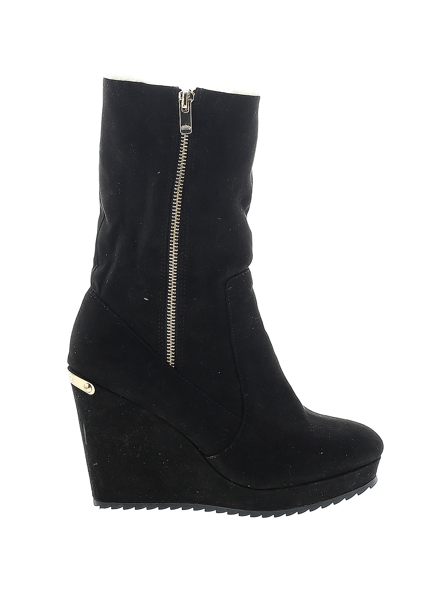 Juicy Couture Black Boots Size 7 1/2 - 72% off | thredUP