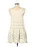 Intimately by Free People 100% Viscose Solid Ivory Casual Dress Size M - photo 2