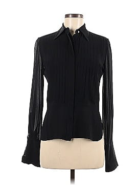 Max Mara Long Sleeve Silk Top (view 1)