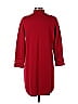 Worth New York 100% Wool Solid Red Wool Coat Size L - photo 2