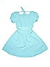 Rare Editions 100% Polyester Solid Teal Special Occasion Dress Size 8 - photo 2
