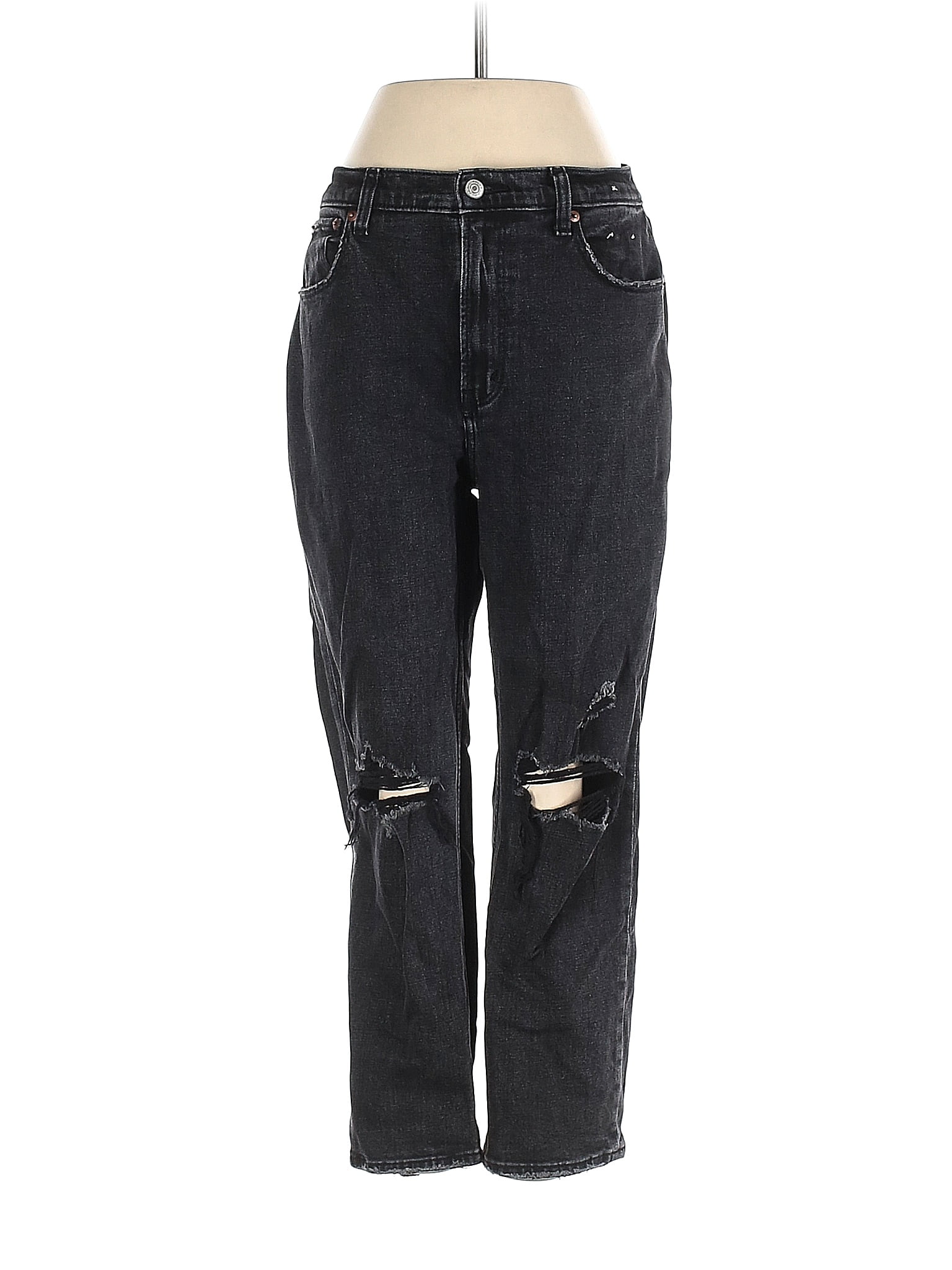 Abercrombie Black Jeans Size 2 89 off thredUP