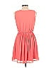 Iz Byer 100% Polyester Solid Pink Casual Dress Size M - photo 2