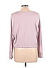 MWL by Madewell Stripes Pink Long Sleeve T-Shirt Size M - photo 2