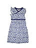Tea 100% Cotton Floral Blue Dress Size 7 - photo 1