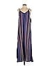 Rip Curl Stripes Multi Color Blue Casual Dress Size S - photo 1