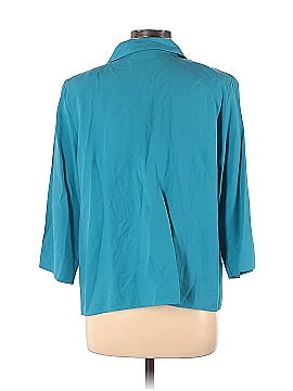 Karen Scott 3/4 Sleeve Button-Down Shirt (view 2)