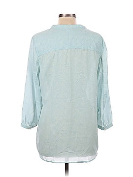 Caslon Long Sleeve Blouse (view 2)