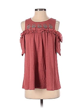 Lauren Conrad Short Sleeve Blouse (view 1)