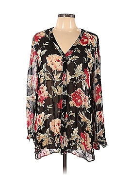 Dana Buchman Long Sleeve Blouse (view 1)