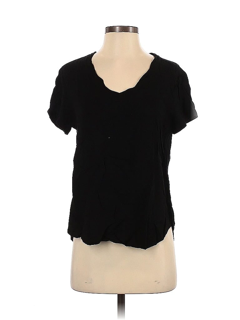 Cloth & Stone 100% Rayon Black Sleeveless T-Shirt Size S - photo 1