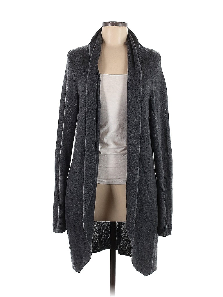 Pre-owned Leith Cardigan Sweater In Gray