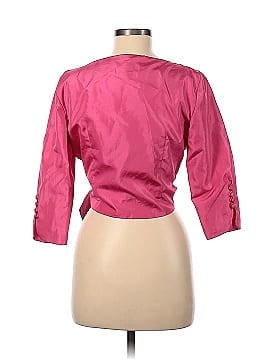 VIE By Victoria Royal 3/4 Sleeve Silk Top (view 2)