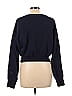 Victoria Sport Color Block Solid Navy Blue Pullover Sweater Size S - photo 2