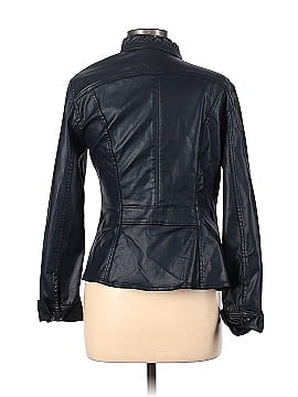 White House Black Market Faux Leather Jacket (view 2)