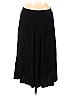 T Tahari Solid Black Casual Skirt Size L - photo 2