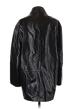 Maurizio Troiano Faux Leather Jacket (view 2)