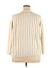 Karen Scott 100% Acrylic Color Block Solid Ivory Pullover Sweater Size 2X (Plus) - photo 2