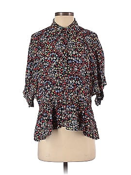 Maeve by Anthropologie Short Sleeve Button-Down Shirt (view 1)