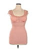 Easel Pink Sleeveless Top Size 1X (Plus) - photo 1