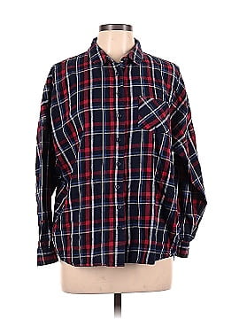 Native Youth Long Sleeve Button-Down Shirt (view 1)